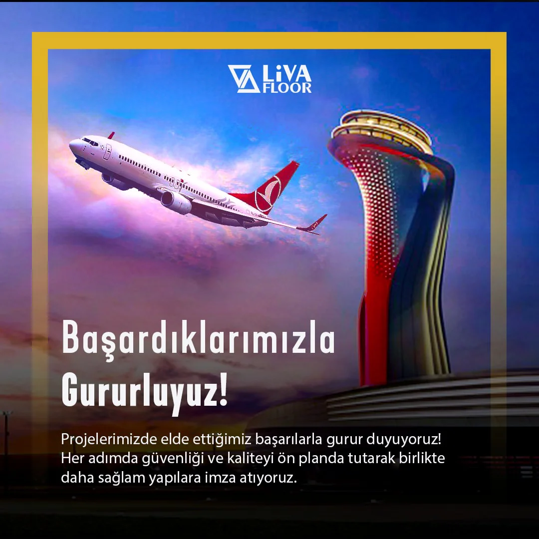 İstanbul Havalimanı'nda Güvenli ve Şık Zemin Çözümleri!

İstanbul Havalimanı'ndaki geniş alanlarda, dayanıklı ve şık epoksi kaplama çözümleri sunduk! ✨ Güvenliği ve estetiği bir arada sunarak, yolculara konforlu bir deneyim sağlamak için çalışıyoruz. Proj