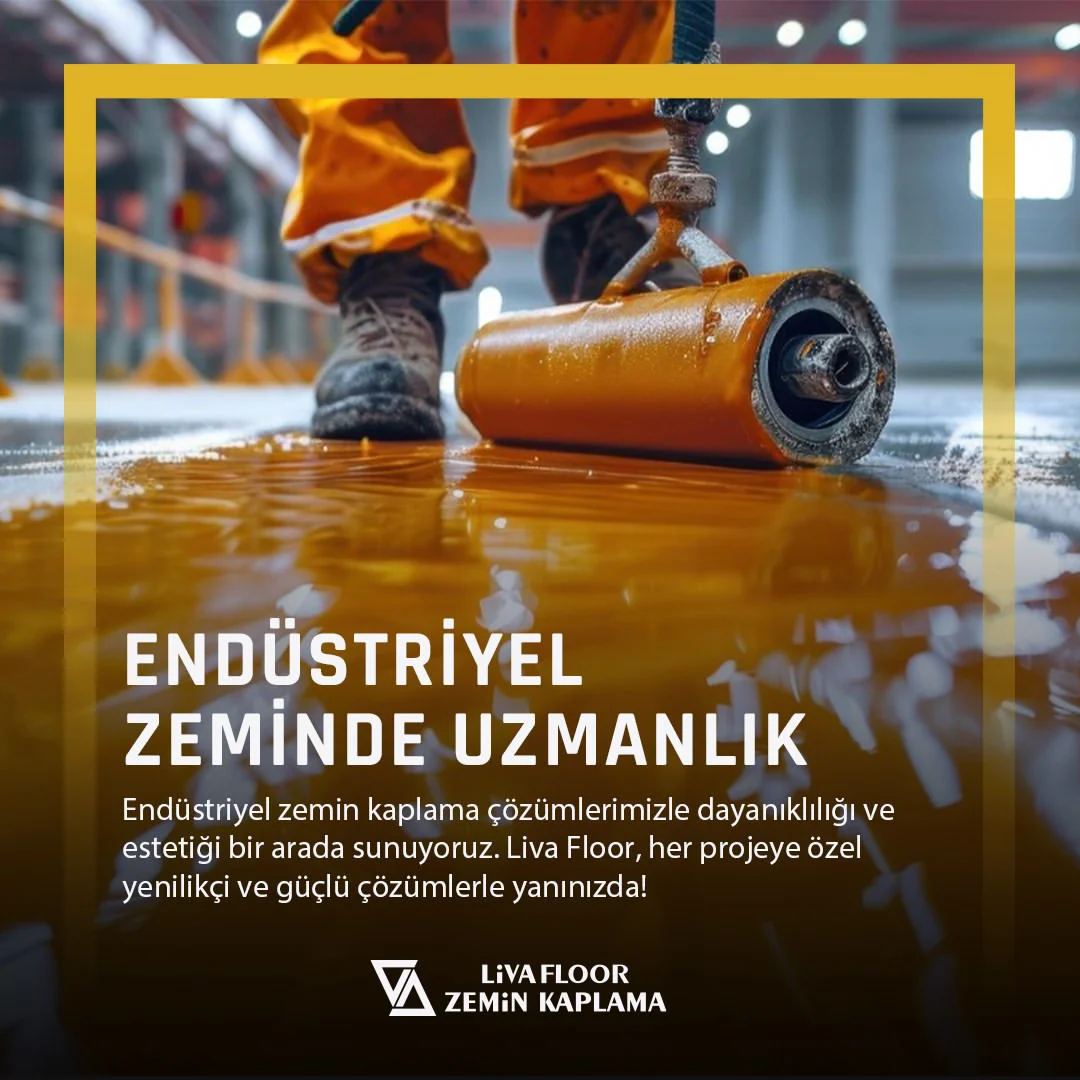 Projelerinizde zemininizin hem dayanıklı hem de estetik olmasını ister misiniz? Liva Floor olarak, epoksi, beton parlatma ve poliüretan zemin kaplama gibi profesyonel çözümlerimizle, beklentilerinizi karşılıyoruz!

✅ Yüksek dayanıklılık
✅ Şık ve modern ta